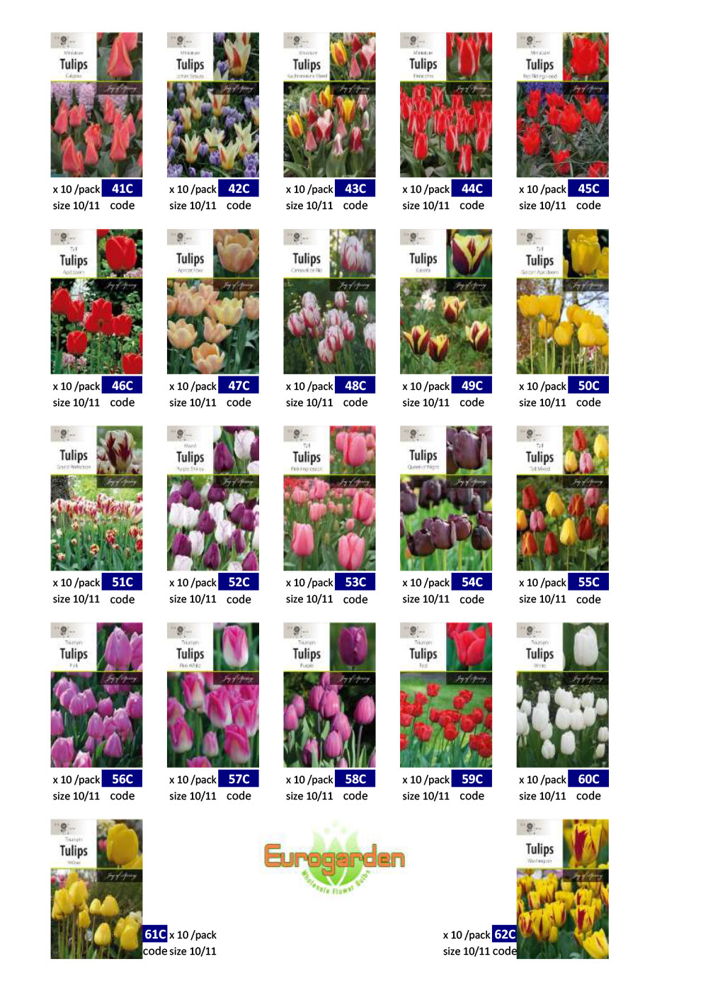 Wholesale Flower Bulbs, Potted Bulbs, Perennials & Lilies